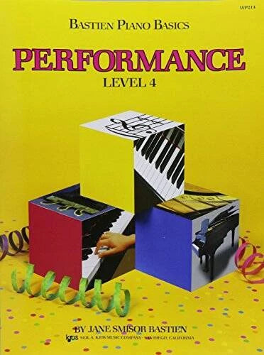 WP214 - Bastien Piano Basics - Performance Level 4 - Paperback - GOOD - image 2