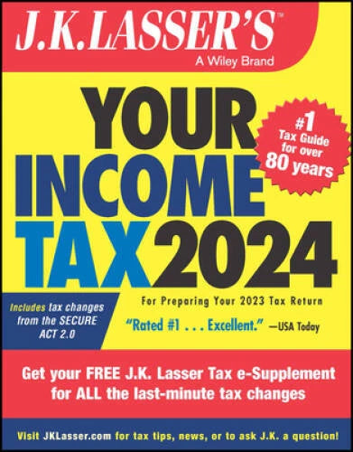 JK Lassers Your Income Tax 2024: For Preparing Your 2023 Tax Return - GOOD - image 2