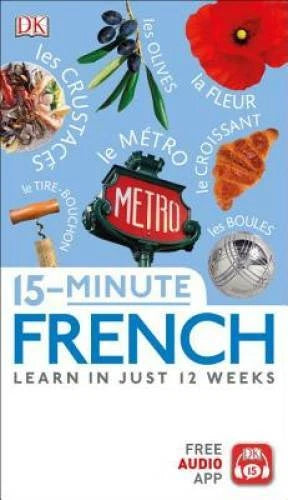 15-Minute French - Paperback By DK - GOOD - image 2