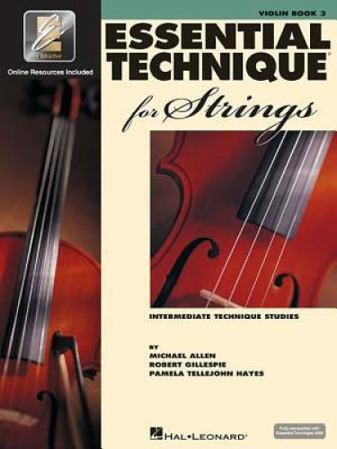 Essential Technique for Strings (Essential Elements Book 3): Violin - GOOD