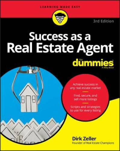 Success as a Real Estate Agent For Dummies - Paperback By Zeller, Dirk - GOOD