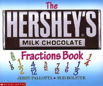 The Hershey's Milk Chocolate Bar Fractions Book - Paperback - VERY GOOD