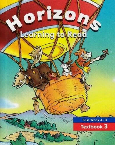 Horizons Learning to Read: Fast Track A-B Textbook 3 - Hardcover - GOOD