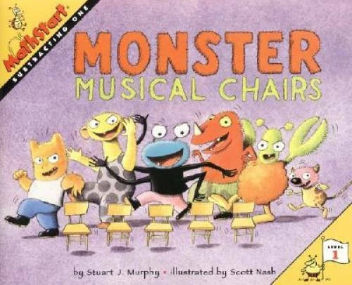 Monster Musical Chairs (MathStart 1) - Paperback By Murphy, Stuart J. - GOOD - image 2