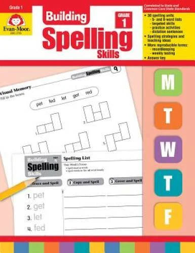 Building Spelling Skills: Grade 1 - Paperback By Evan Moor - GOOD