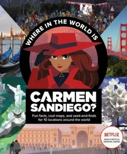 Where in the World is Carmen Sandiego?: With Fun Facts, Cool Maps, a - VERY GOOD - image 2