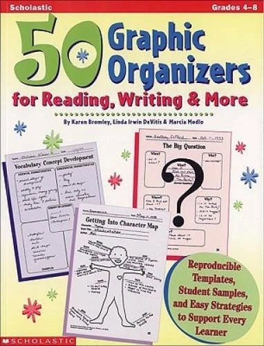 50 Graphic Organizers for Reading, Writing & More (Grades 4-8) - GOOD