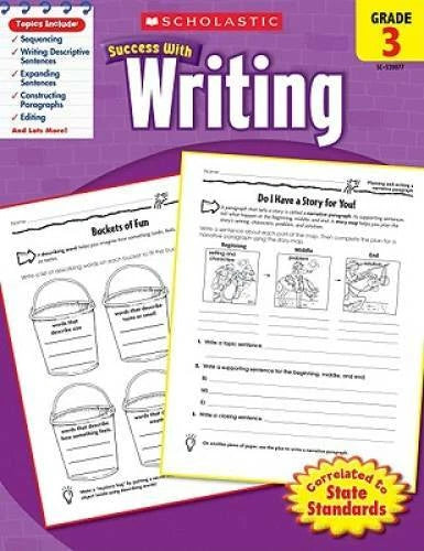 Scholastic Success with Writing, Grade 3 - Paperback By Scholastic - GOOD