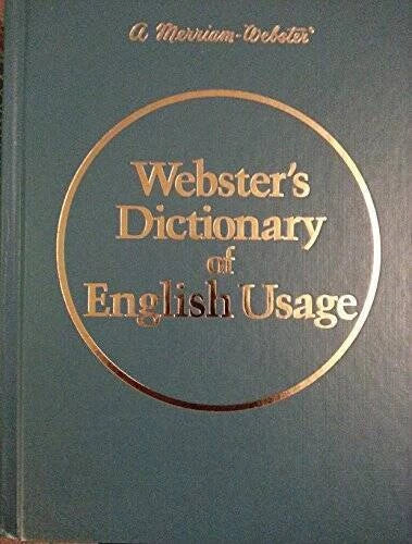 Websters Dictionary of English Usage - Hardcover By Gilman, E Ward - VERY GOOD - image 2