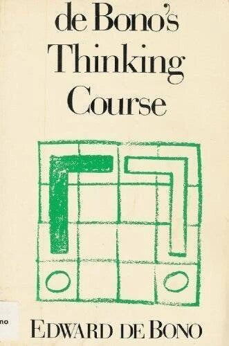 De Bono's Thinking Course - Paperback By Edward de Bono - GOOD