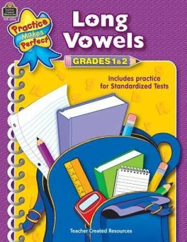 Long Vowels Grades 1-2 (Phonics) - Paperback By Governale - GOOD