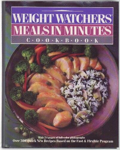 Weight Watchers Meals in Minutes Cookbook - Hardcover - VERY GOOD