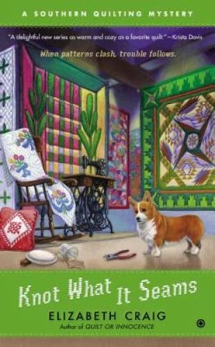Knot What It Seams: A Southern Quilting Mystery - Mass Market Paperback - GOOD - image 2