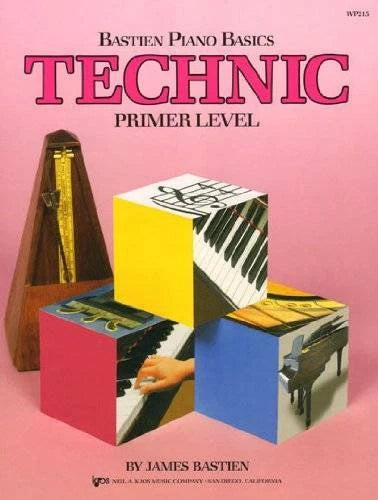 WP215 - Bastien Piano Basics - Technic Primer Level - Paperback - GOOD - image 2