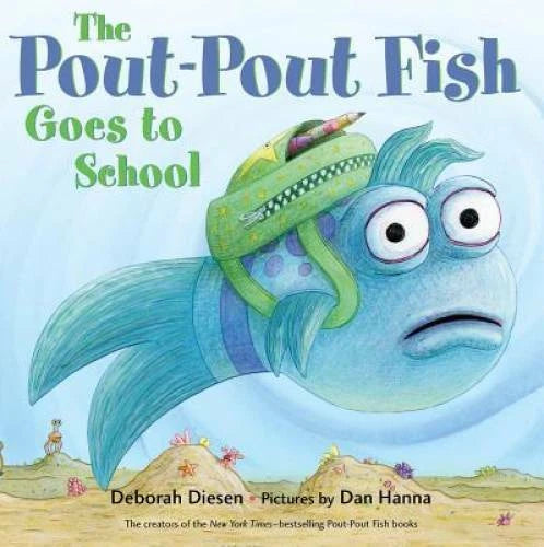 The Pout-Pout Fish Goes to School (A Pout-Pout Fish Adventure) - GOOD - image 2