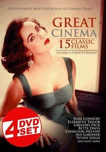 Great Cinema: 15 Classic Films (4 Disc Set) - DVD - GOOD - image 2