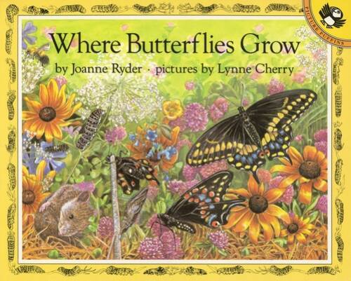 Where Butterflies Grow (Picture Puffins) - Paperback By Ryder, Joanne - GOOD