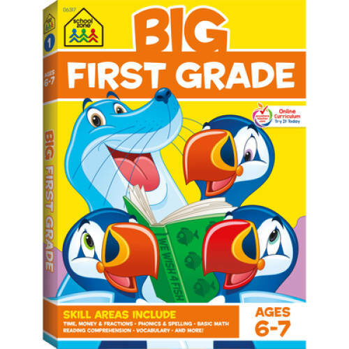 First Grade Big Workbook! (Ages 6-7) - Perfect Paperback - ACCEPTABLE