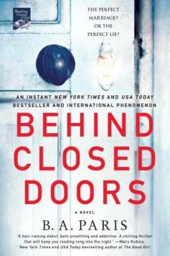 Behind Closed Doors: A Novel - Paperback By Paris, B. A. - VERY GOOD - image 2