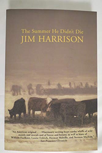The Summer He Didn't Die - Paperback By Harrison, Jim - VERY GOOD