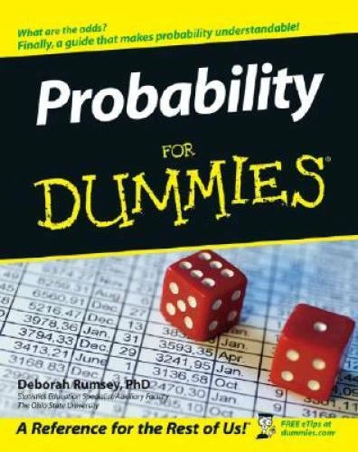 Probability For Dummies - Paperback By Rumsey, Deborah J. - GOOD - image 2