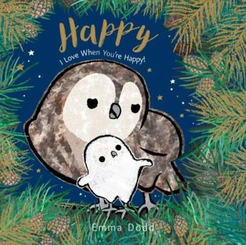 Happy (Emma Dodd's Love You Books) - Board book By Dodd, Emma - VERY GOOD - image 2