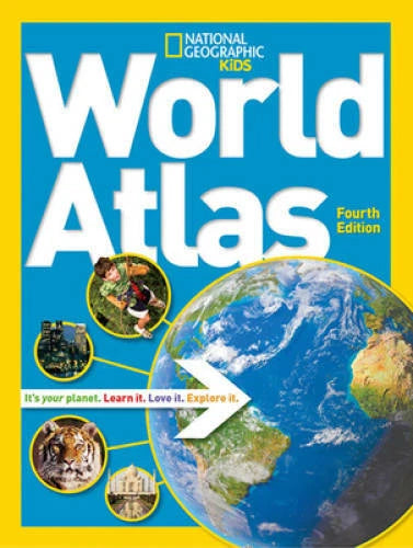 National Geographic Kids World Atlas - Paperback By National Geographic - GOOD - image 2