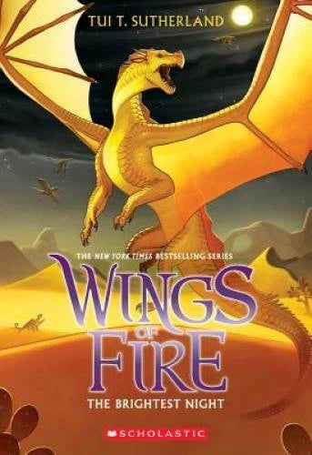 Wings of Fire Book Five: The Brightest Night - Paperback - GOOD - image 2