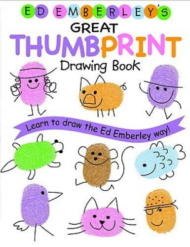 Ed Emberley's Great Thumbprint Drawing Book - Paperback By Emberley, Ed - GOOD