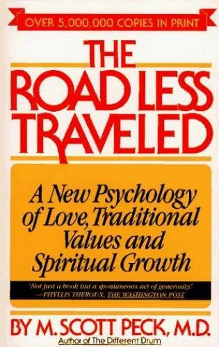 The Road Less Traveled: A New Psychology of Love, Traditional Values - VERY GOOD - image 2
