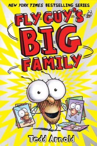 Fly Guy's Big Family (Fly Guy #17) - Hardcover By Arnold, Tedd - VERY GOOD - image 2