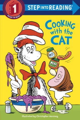 Cooking With the Cat (The Cat in the Hat: Step Into Reading, Step 1) - VERY GOOD - image 2