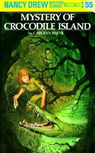 Mystery of Crocodile Island (Nancy Drew, No. 55) - Hardcover - VERY GOOD