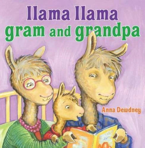 Llama Llama Gram and Grandpa - Hardcover By Dewdney, Anna - GOOD - image 2