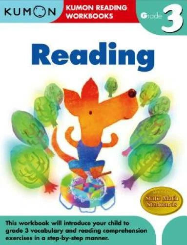 Grade 3 Reading (Kumon Reading Workbooks) - Paperback By Kumon Publishing - GOOD - image 2