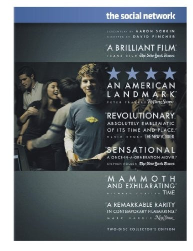 The Social Network (Two-Disc Collector's Edition) - DVD - GOOD