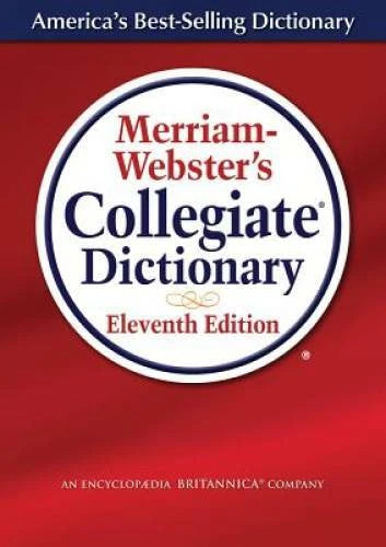 Merriam-Webste<wbr/>r's Collegiate Dictionary (Laminated Cover) - Hardcover - GOOD - image 2