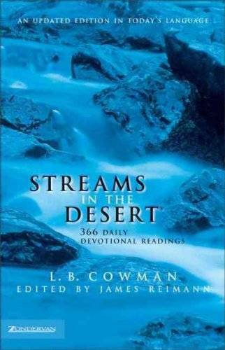 Streams in the Desert, 366 Daily Devotional Readings - Hardcover - VERY GOOD