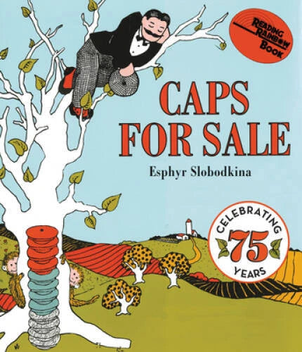 Caps for Sale Board Book: A Tale of a Peddler, Some Monkeys and Thei - VERY GOOD - image 2
