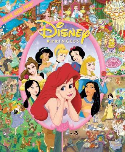 Disney Princess: Look and Find - Hardcover - GOOD