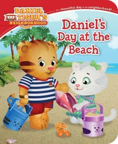 Daniel's Day at the Beach (Daniel Tiger's Neighborhood) - Board book - GOOD - image 2