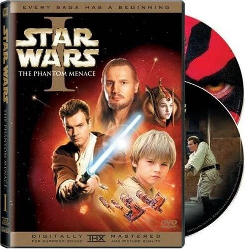 Star Wars: Episode I - The Phantom Menace (Widescreen Edition) - DVD - GOOD - image 2