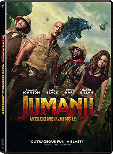 Jumanji: Welcome to the Jungle - DVD By Dwayne Johnson - GOOD