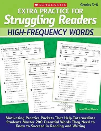 Extra Practice for Struggling Readers: High-Frequency Words: Motivating P - GOOD - image 2