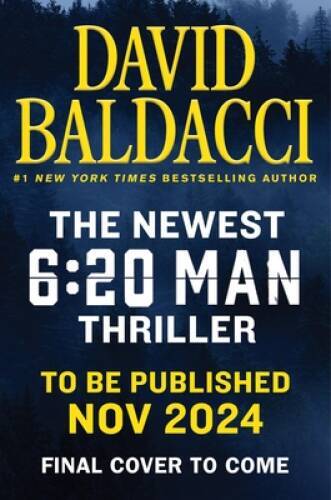 David Baldacci November 2024 (6:20 Man) - Hardcover - VERY GOOD