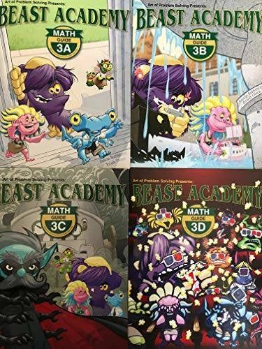Beast Academy Math Guide 3D (Beast Academy Math--Art of Problem Solving) - GOOD