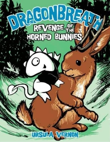 Revenge of the Horned Bunnies (Dragonbreath #6) - Hardcover - GOOD - image 2
