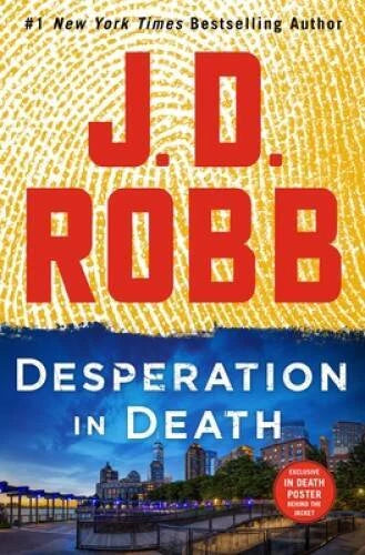 Desperation in Death: An Eve Dallas Novel (In Death, 55) - Hardcover - GOOD - image 2