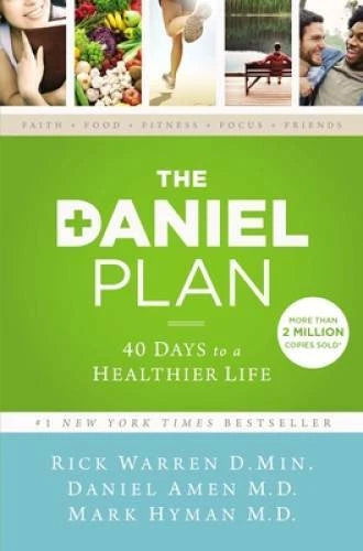 The Daniel Plan: 40 Days to a Healthier Life - Hardcover - VERY GOOD - image 2