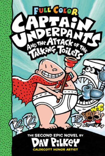 Captain Underpants and the Attack of the Talking Toilets: Color Edit - VERY GOOD